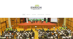 Desktop Screenshot of enrichinstitute.org